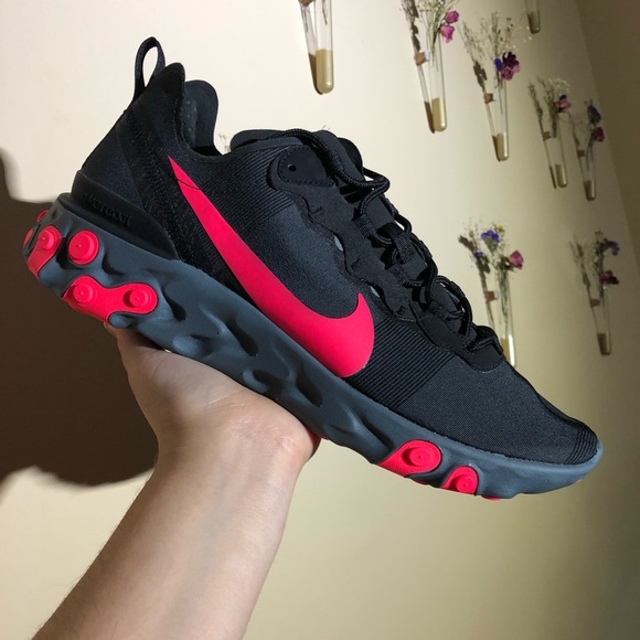 Nike Other - Nike React Element 55 ‘Solar Red’ - NEW